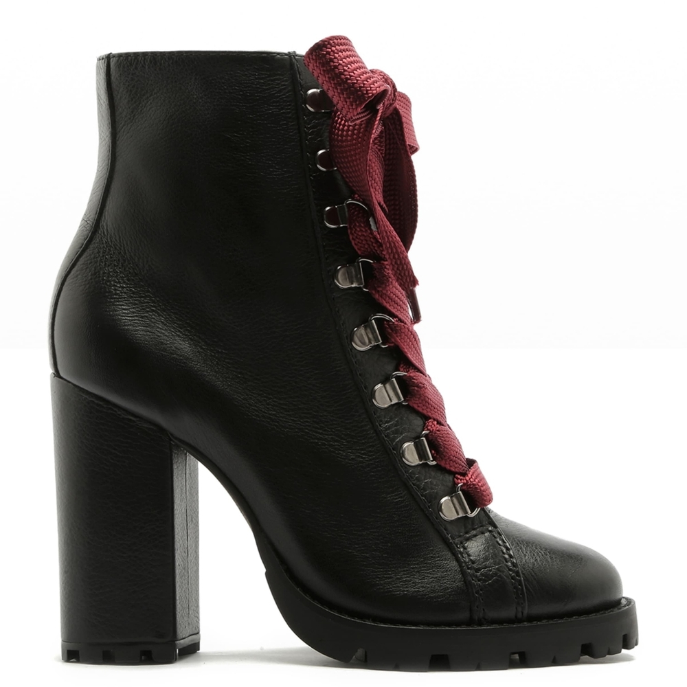 Zara bootie, black, 8 1/2 B